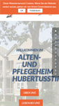 Mobile Screenshot of hubertusstift-willich.de